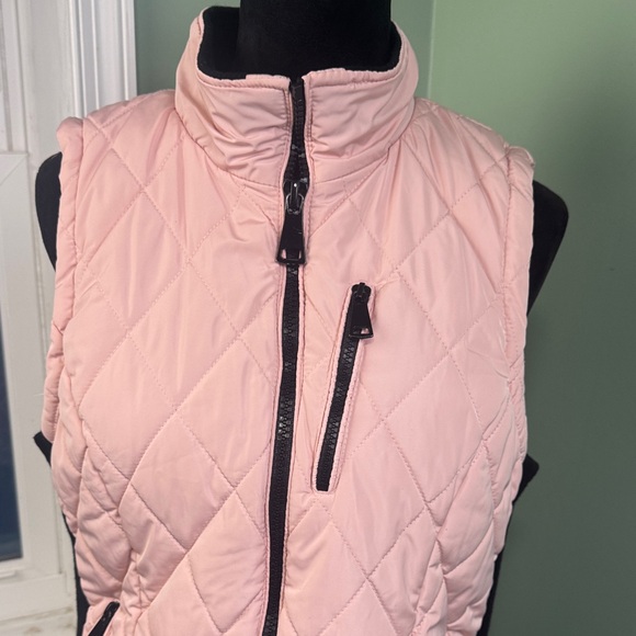 Workshop Republic Clothing Blush Pink Quilted Vest large - Picture 2 of 9